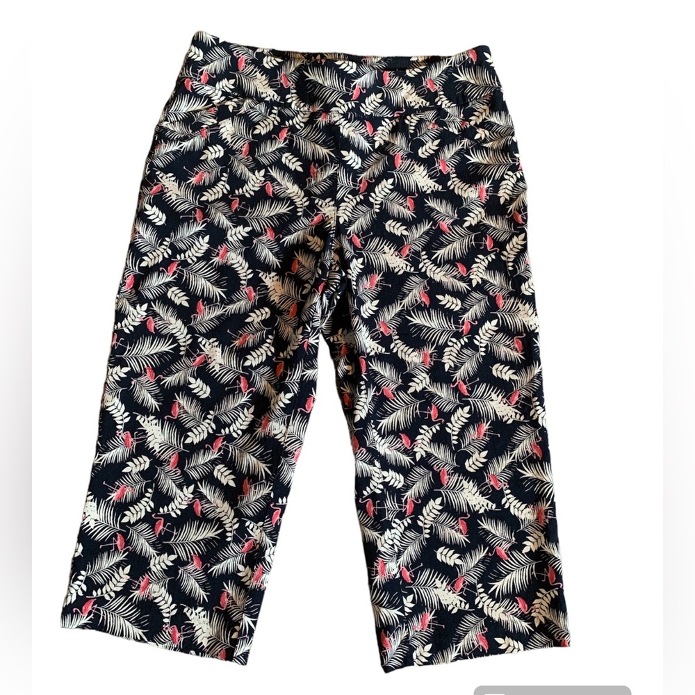 Coral Bay pull on crop pants. Size 6P.